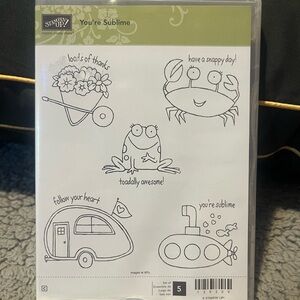 Stampin' Up! 'You're Sublime' Fun Stamp Set